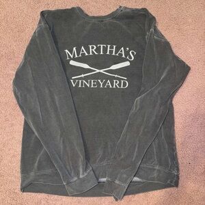 Martha's Vineyard Gray Sweatshirt